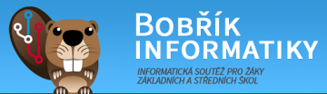 Logo soutěže v informatice - Bobřík.