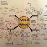 Myšlenková mapa - psychické poruchy.
