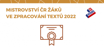 Logo soutěže ve zpracování textu na PC