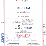 Diplom Zaúčtuj to! - finále 2. místo