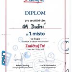 Diplom z účtařské soutěže