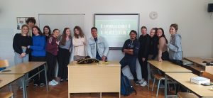 žáci při projektu Erasmus