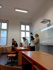 pohled do učebny