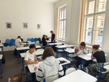 Při soutěži