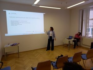 přednáška ve firmě