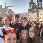 žáci na Staromáku