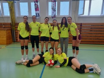 volejbalové družstvo dívek