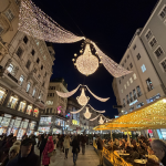 vánoční výzdoba v ulicích