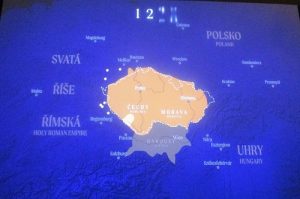 mapa území